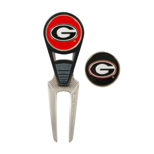 Georgia Golf Ball Mark Repair Tool and Ball Markers
