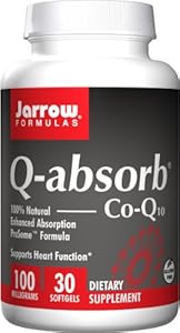 Jarrow Formulas Q-Absorb Co-Q10, 100 mg, 30 Count
