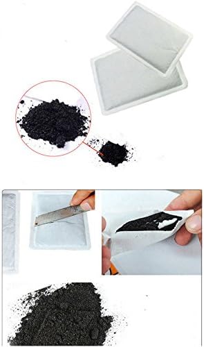 JackGold 5 Packs Instant Mini Hand Warmer Pad 1pc/bag,10pcs/pack Body Warmer pad Adhesive Hand Warmer