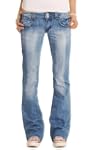 Bootcut Damen Jeans H�ftjeans Gr. 34/...