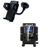 Flexible Car Windshield Holder for the Insignia NS HD01 Portable HD Radio Player Gomadic Brand