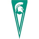 Michigan State Spartans NCAA Applique & Embroidered Yard Pennant (34x14)