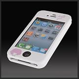 Pink Lace Lovely Girl Doll "Zany" Hybrid polycarbonate case cover for Apple iPhone 4 4G