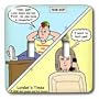 Rich Diesslins Funny Computer Cartoons - TYPICAL TECHIE HELP DEPARTMENTS - Light Switch Covers - double toggle switch