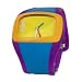 o.d.m. Women`s DD100A-5 Uncoordinated Series Blue and Purple with Orange Dial Watch