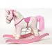 Rocking Horse Pink/White 66 cm