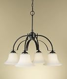 Barrington Chandelier, Murray Feiss F2251/4ORB