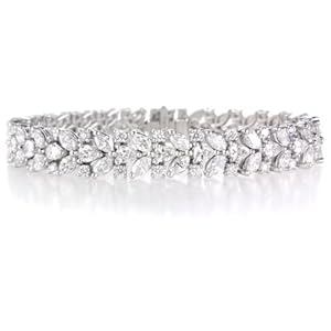 Diamond Platinum Bracelet