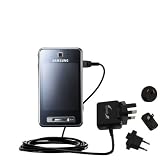 International Wall / AC Charger for the Samsung SGH-F480 - Gomadic Brand w/ TipExchange Technology