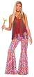 Wild Swirl Bell Bottom Pants