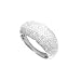 14k White Gold Pave Diamond Ring (1/2 cttw, H-I Color, I2 Clarity)