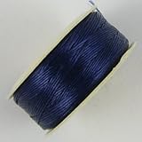 Nymo nylon beading thread size D 64yd dark purple
