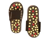 Reflexology Sandals - Massage Slippers; Acupressure Foot Massager medium