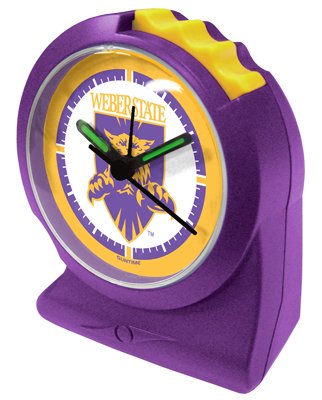 Weber State Wildcats NCAA Gripper Alarm Clock