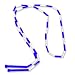 Olympic Style Jump Rope, 8'(blue & white)