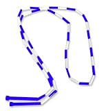 Olympic Style Jump Rope, 8'(blue & white)