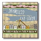 Bunch of Cats Kittens Pets Animals Cute Original Folk Art Painting - 10x10 Wall Clock