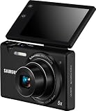 Samsung MV800 Digitalkamera (16,1 Megapixel, 5-fach opt. Zoom, 7,6 cm (3 Zoll) Touchscreen Display) schwarz