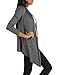Free to Live 3 Pack Long Sleeve Cardigan for Women Open Front Dressy Casual Fall Draped Lightweight Sweaters Cover Up Shrugs