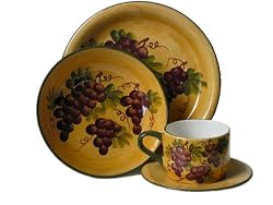 VENETIAN GRAPE CERAMIC COLLECTION 16 PCS DINNER SET
