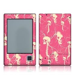 Nilla Skull Protector Skin Decal Sticker for Bookeen Cybook Gen3 Reader
