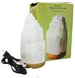 Nature's Artifacts Selenite Lamp Small