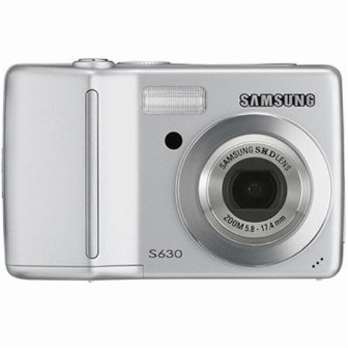 Photo: Samsung Digimax S630 6MP Digital Camera with 3x Optical Advanced Shake Reduction Zoom  Black 