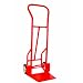Wesco 210064 Steel Heavy Duty Shovel Nose Hand Truck, Moldon Rubber Wheels, 900 lbs Load Capacity, 20-1/2" Width x 53" Height