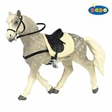 Papo Andalusian Horse with Saddle Figure