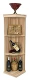 Wine Cellar Innovations Vintner Series Quarter Round Shelf Wine Cabinet VIN-PR-UN-QTR