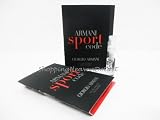 Armani Code Sport Men .05 oz / 1.5 ml edt Spray Vial Sampler
