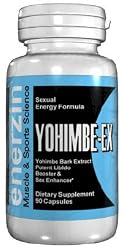 YOHIMBE-EX - 90 Capsules 1200mg Sexual Energy Formula