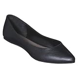 Women's Xhilaration® Saniya Point Toe Flats - Black