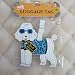 Poodle Luggage Tag