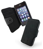 Tuff-Luv Saddle Leather Hide case cover for Apple iPhone 4 / 4G folio Walle ....