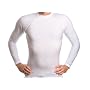 Beach Depot UPF 50+ Men's Long Sleeve Rash Guard Shirt - White