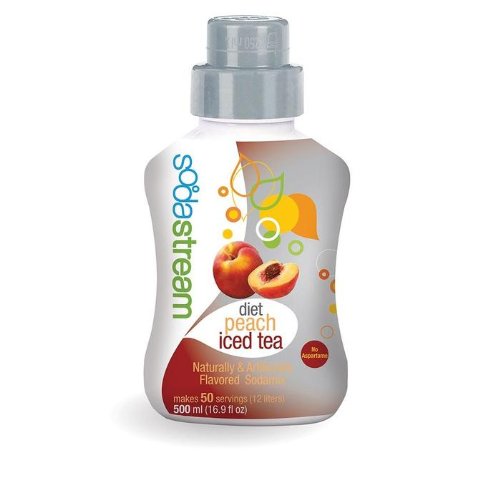 SodaStream Diet Peach Iced Tea Soda Mix Syrup