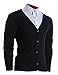FLATSEVEN Mens Slim Fit Stylish Button up Cardigan