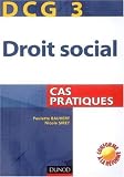 Droit social DCG3 : Cas pratiques