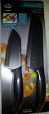 The Sharper Image Essential Santoku Knife Set