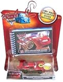 Disney / Pixar CARS Movie 2010 Collector's Guide with Exclusive 155 Die Cast Dragon McQueen with Metallic Finish