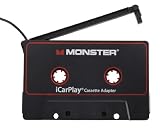 Monster iCarPlay 800 Cassette Adapter for iPod and iPhone (Gilded Contacts) Black