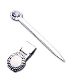 Special Golfing Gift Set (Sent Same Day). Consists of Golf Design Money Clip and Golf Design Letter Opener. Free Gift Card/Message Service. P&P Only £2. **FREE GIFT WRAP**