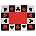 Card Night Rectangular Plastic Platter