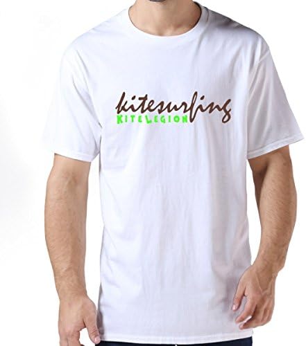 Kitesurfing Vec 2ca White Men Short Sleeve T Shirt S