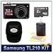 Samsung TL210 Digital Camera (Red), 3