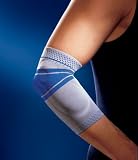 BAUERFEIND EPI TRAIN ELBOW SUPPORT TITANIUM SIZE 4