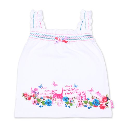 Pampolina Baby - M&auml;dchen Kleid S2113038, Gr. 68, Wei&szlig; (1000) Preisvergleich