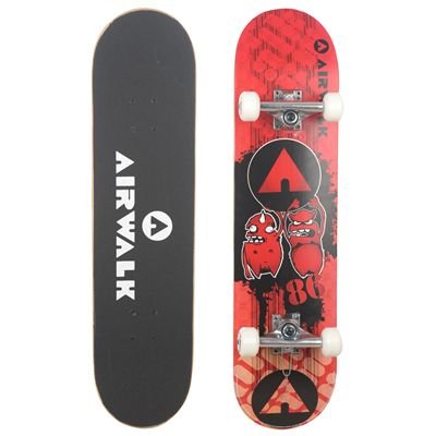 Airwalk Pro Skateboard Red Monsters -