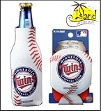 (2) MINNESOTA TWINS MLB BASEBALL CAN & BOTTLE KOOZIE